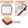 imageMr Pen Dry Erase Board 14quot x 11quot with a Black Dry Erase Marker Light Coral Frame Small White Board White Board for Kids White Board for Students Small Dry Erase Board Mini White BoardChocolate Brown