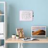 imageMr Pen Dry Erase Board 14quot x 11quot with a Black Dry Erase Marker Light Coral Frame Small White Board White Board for Kids White Board for Students Small Dry Erase Board Mini White BoardPurple