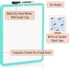 imageMr Pen Dry Erase Board 14quot x 11quot with a Black Dry Erase Marker Light Coral Frame Small White Board White Board for Kids White Board for Students Small Dry Erase Board Mini White BoardAqua Blue
