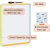 imageMr Pen Dry Erase Board 14quot x 11quot with a Black Dry Erase Marker Light Coral Frame Small White Board White Board for Kids White Board for Students Small Dry Erase Board Mini White BoardCitrus