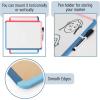imageMr Pen Dry Erase Board 14quot x 11quot with a Black Dry Erase Marker Light Coral Frame Small White Board White Board for Kids White Board for Students Small Dry Erase Board Mini White BoardPink Tide