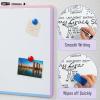 imageMr Pen Dry Erase Board 18 x 24 with a Black Marker White Frame Dry Erase Board for Wall Magnetic Whiteboard for Wall Dry Erase Boards Whiteboards Magnetic White BoardColorful