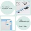 imageMr Pen Dry Erase Board 18 x 24 with a Black Marker White Frame Dry Erase Board for Wall Magnetic Whiteboard for Wall Dry Erase Boards Whiteboards Magnetic White BoardPastel Blue