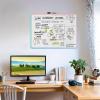 imageMr Pen Dry Erase Board 18 x 24 with a Black Marker White Frame Dry Erase Board for Wall Magnetic Whiteboard for Wall Dry Erase Boards Whiteboards Magnetic White BoardColorful
