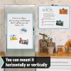 imageMr Pen Dry Erase Board 18 x 24 with a Black Marker White Frame Dry Erase Board for Wall Magnetic Whiteboard for Wall Dry Erase Boards Whiteboards Magnetic White BoardPastel Blue