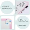 imageMr Pen Dry Erase Board 18 x 24 with a Black Marker White Frame Dry Erase Board for Wall Magnetic Whiteboard for Wall Dry Erase Boards Whiteboards Magnetic White BoardPink