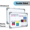 imageMr Pen Magnetic Weekly Dry Erase Board 12 x 16 DoubleSided with Dry Erase Markers 10 Board Magnets and Dry Erase Eraser Small Dry Erase Calendar for Wall Weekly Calendar Whiteboard for Wall