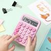 imageMr Pen Mechanical Switch Calculator 12 Digits Large LCD Display Purple Calculator Big Buttons Mechanical Calculator Calculators Desktop Calculator Cute Calculator Aesthetic CalculatorPink