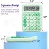 imageMr Pen Mechanical Switch Calculator 12 Digits Large LCD Display Purple Calculator Big Buttons Mechanical Calculator Calculators Desktop Calculator Cute Calculator Aesthetic CalculatorGreen