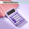 imageMr Pen Mechanical Switch Calculator 12 Digits Large LCD Display Purple Calculator Big Buttons Mechanical Calculator Calculators Desktop Calculator Cute Calculator Aesthetic CalculatorPurple