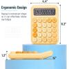 imageMr Pen Mechanical Switch Calculator 12 Digits Large LCD Display Purple Calculator Big Buttons Mechanical Calculator Calculators Desktop Calculator Cute Calculator Aesthetic CalculatorOrange