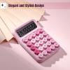 imageMr Pen Mechanical Switch Calculator 12 Digits Large LCD Display Purple Calculator Big Buttons Mechanical Calculator Calculators Desktop Calculator Cute Calculator Aesthetic CalculatorPink