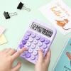 imageMr Pen Mechanical Switch Calculator 12 Digits Large LCD Display Purple Calculator Big Buttons Mechanical Calculator Calculators Desktop Calculator Cute Calculator Aesthetic CalculatorPurple