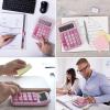 imageMr Pen Mechanical Switch Calculator 12 Digits Large LCD Display Purple Calculator Big Buttons Mechanical Calculator Calculators Desktop Calculator Cute Calculator Aesthetic CalculatorPink