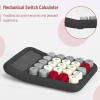 imageMr Pen Mechanical Switch Calculator 12 Digits Large LCD Display Slate Grey Calculator Big Buttons Mechanical Calculator Calculators Desktop Calculator Cute Calculator Aesthetic Calculator