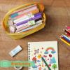 imageMr Pen Mesh Pencil Case Yellow Mesh Zipper Pouch Bags Mesh Bags with Zipper Pouches for Organization Cosmetic Bag Purse Pouch Cute Makeup Bag Make Up Pouch Makeup Bag Cute Zip Pouch