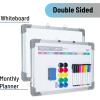 imageMr Pen Monthly Calendar Whiteboard for Wall 12x16 DoubleSided with Dry Erase Markers Magnetic Small Monthly Dry Erase Calendar for Wall White Board Calendar Dry Erase for Wall