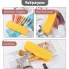 imageMr Pen Silicone Pencil Case Pouch Mint Breeze Aesthetic Multipurpose Design Aesthetic Pencil Case Small Silicone Makeup BagGolden Honey