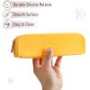 imageMr Pen Silicone Pencil Case Pouch Mint Breeze Aesthetic Multipurpose Design Aesthetic Pencil Case Small Silicone Makeup BagGolden Honey