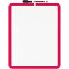 imageMr Pen Dry Erase Board 14quot x 11quot with a Black Dry Erase Marker Light Coral Frame Small White Board White Board for Kids White Board for Students Small Dry Erase Board Mini White BoardRed