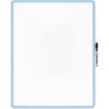imageMr Pen Dry Erase Board 18 x 24 with a Black Marker White Frame Dry Erase Board for Wall Magnetic Whiteboard for Wall Dry Erase Boards Whiteboards Magnetic White BoardPastel Blue