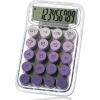 imageMr Pen Mechanical Switch Calculator 10 Digits Purple Transparent Body Large LCD Display Big Buttons Desktop Cute Aesthetic