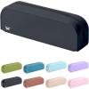 imageMr Pen Silicone Pencil Case Pouch Mint Breeze Aesthetic Multipurpose Design Aesthetic Pencil Case Small Silicone Makeup BagBlack