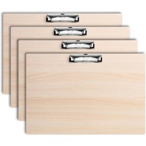 imageMr Pen Clipboard 115x17 Inches Wooden Clipboard Extra Large Clipboard Art Clipboard Drawing Board Clips 11x17 Clipboard Landscape Clipboard Lap BoardHorizontal  4 Pack