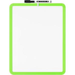 imageMr Pen Dry Erase Board 14quot x 11quot with a Black Dry Erase Marker Light Coral Frame Small White Board White Board for Kids White Board for Students Small Dry Erase Board Mini White BoardLime Green