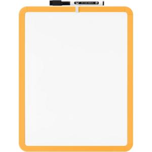 imageMr Pen Dry Erase Board 14quot x 11quot with a Black Dry Erase Marker Light Coral Frame Small White Board White Board for Kids White Board for Students Small Dry Erase Board Mini White BoardOrange