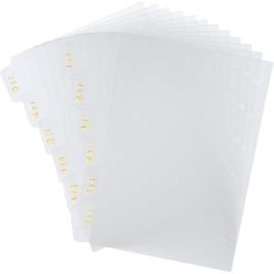 imageMr Pen Monthly Dividers for Planner 12pcs 47quotx31quot Monthly Tabs for 6 Ring Binders Month Tabs Monthly Binder Dividers with Tabs 12 Months 12 Tab Dividers Back to School Supplies