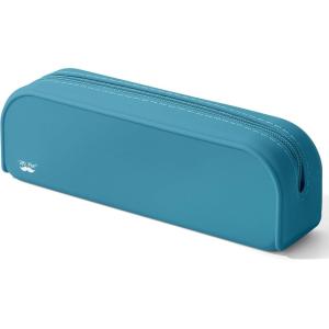 imageMr Pen Silicone Pencil Case Pouch Mint Breeze Aesthetic Multipurpose Design Aesthetic Pencil Case Small Silicone Makeup BagTeal