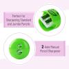 imageMr Pen 12 Pack 2 Hole Pencil Sharpener for Colored Pencils Manual Handheld Crayon Sharpener12 Pack