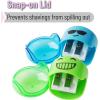 imageMr Pen 12 Pack 2 Hole Pencil Sharpener for Colored Pencils Manual Handheld Crayon Sharpener24 Pack