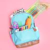 imageMr Pen Clear Pencil Boxes 12 Pack 79quotx45quotx24quot SnapTight Lid Plastic Pencil Box OrganizerPink  Blue  Green