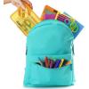 imageMr Pen Clear Pencil Boxes 12 Pack 79quotx45quotx24quot SnapTight Lid Plastic Pencil Box OrganizerYellow  Blue