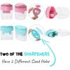 imageMr Pen Cute Pencil Sharpeners 6 Pcs Colorful Pencil Sharpeners with Lid Pencil Sharpener for Kids Pencil Sharpeners for Students Kids Pencil Sharpener Manual Pencil Sharpener