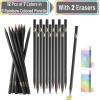 imageMr Pen Easter Basket Essentials Rainbow Pencils 12 Pack 7 Color in 1 Colored Pencil with Sharpener Fun Pencils for Kids12 pcs2 Pencil Erasers