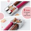 imageMr Pen Handheld Metal Pencil Sharpener with 2 Holes Pack of 12 Silver Colored Pencil Sharpener Pencil Sharpeners Handheld Pencil Sharpener Manual Pencil Sharpener Hand Held Pencil SharpenerSteel