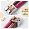imageMr Pen Handheld Metal Pencil Sharpener with 2 Holes Pack of 12 Silver Colored Pencil Sharpener Pencil Sharpeners Handheld Pencil Sharpener Manual Pencil Sharpener Hand Held Pencil SharpenerSteel