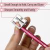 imageMr Pen Handheld Metal Pencil Sharpener with 2 Holes Pack of 12 Silver Colored Pencil Sharpener Pencil Sharpeners Handheld Pencil Sharpener Manual Pencil Sharpener Hand Held Pencil SharpenerSteel