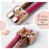 imageMr Pen Handheld Metal Pencil Sharpener with 2 Holes Pack of 12 Silver Colored Pencil Sharpener Pencil Sharpeners Handheld Pencil Sharpener Manual Pencil Sharpener Hand Held Pencil SharpenerRose Gold