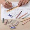 imageMr Pen Mechanical Pencil Set with Lead and Erasers Refills 6 Pack Boho Theme 05mm ampamp 07 mm Cute Aesthetic Pastel Led Pencils 07mm