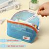 imageMr Pen Mesh Pencil Case Blue Mesh Zipper Pouch Bags Mesh Bags with Zipper Pouches for Organization Cosmetic Bag Purse Pouch Cute Makeup Bag Make Up Pouch Makeup Bag Cute Zip Pouch