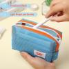 imageMr Pen Mesh Pencil Case Blue Mesh Zipper Pouch Bags Mesh Bags with Zipper Pouches for Organization Small Makeup Bag Small Pencil Pouch Small Small Cosmetic Bag Purse Pouch Cute Makeup Bag
