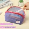 imageMr Pen Mesh Pencil Case Purple Mesh Zipper Pouch Bags Mesh Bags with Zipper Pouches for Organization Cosmetic Bag Purse Pouch Cute Makeup Bag Make Up Pouch Makeup Bag Cute Zip Pouch