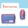 imageMr Pen Mesh Pencil Case Purple Mesh Zipper Pouch Bags Mesh Bags with Zipper Pouches for Organization Small Makeup Bag Small Pencil Pouch Small Small Cosmetic Bag Purse Pouch Cute Makeup Bag