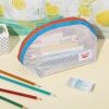 imageMr Pen Mesh Pencil Case White Mesh Zipper Pouch Bags Mesh Bags with Zipper Pouches for Organization Cosmetic Bag Purse Pouch Cute Makeup Bag Make Up Pouch Makeup Bag Cute Zip Pouch