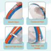 imageMr Pen Mesh Pencil Case White Mesh Zipper Pouch Bags Mesh Bags with Zipper Pouches for Organization Cosmetic Bag Purse Pouch Cute Makeup Bag Make Up Pouch Makeup Bag Cute Zip Pouch