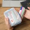 imageMr Pen Mesh Pencil Case White Mesh Zipper Pouch Bags Mesh Bags with Zipper Pouches for Organization Small Makeup Bag Small Pencil Pouch Small Small Cosmetic Bag Purse Pouch Cute Makeup Bag